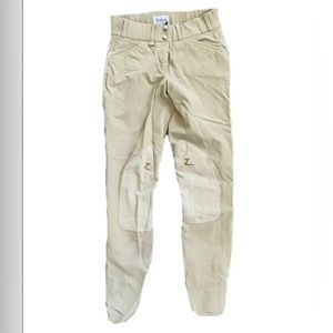 Horze Womens Size XS Riding Horse Sportif Pants In Cream